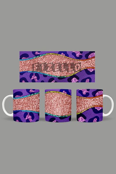 Fizello نمط الفهد / كوب بطابع الفهد