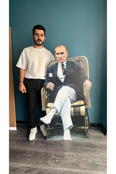 Dakik Maket Adam Master Teacher Mustafa Kemal Ataturk Model 140cm