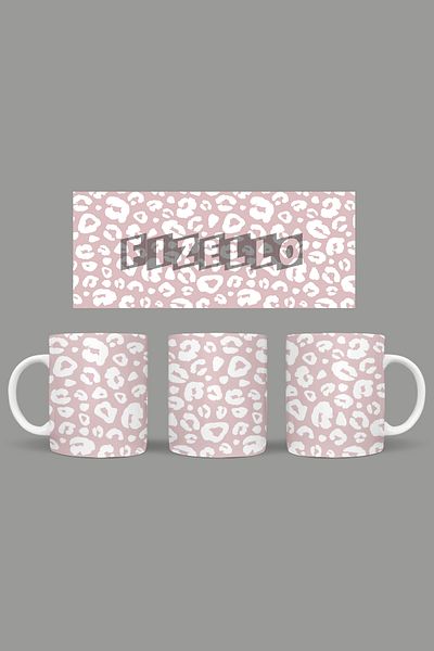 Fizello نمط الفهد / كوب بطابع الفهد