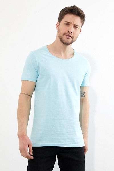 Figo Ανδρικό μπλουζάκι Crew Neck Basic