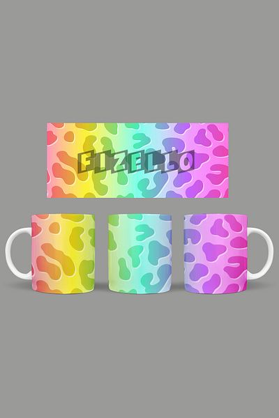 Fizello نمط الفهد / كوب بطابع الفهد