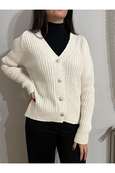 Çeyizcim سترة صوفية محبوكة بأزرار من طراز Thessaloniki