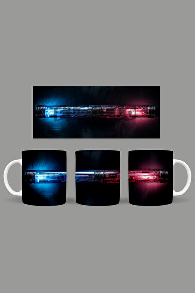 Fizello Polis / Police Temalı Kupa Sunumluk Çeyizlik Kahve Fincanı