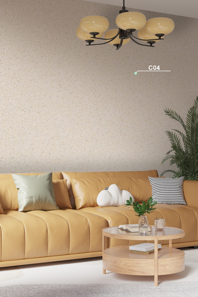 Ventrawall Krem Renk Dekoratif Pamuk Sıva - C04 - 5 Kg