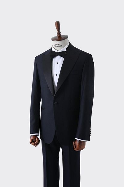 Kadir Büyükkaya Modern Designed Men's Double Breasted Tuxedo Suit-Kaw1564S