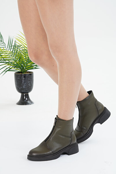 MİRATERLİK ORTOPEDİK TERLİK VE AYAKKABI Γυναικείες δερμάτινες μπότες Mira Ορθοπεδική σόλα Εξαιρετικά άνετες ειδικές μπότες με σόλα Termolight