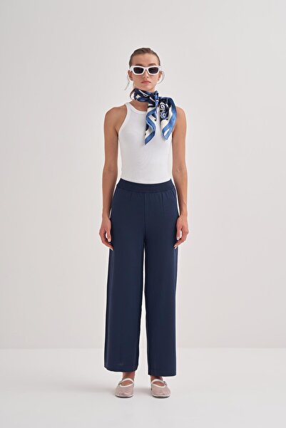 inspiration Rayon Merserize Pantalon Lacivert
