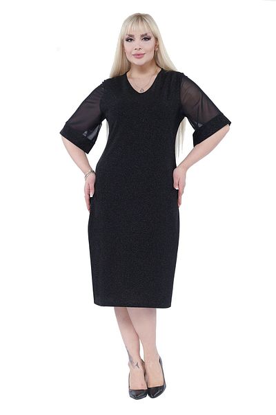 modayız Φόρεμα Sparkle Κομψό Plus Size 5d-2302