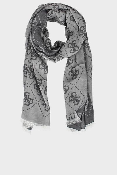 Guess Double Sided Ruma Pattern Modal Blend Shawl - 83X183 cm Aw5152Mod03