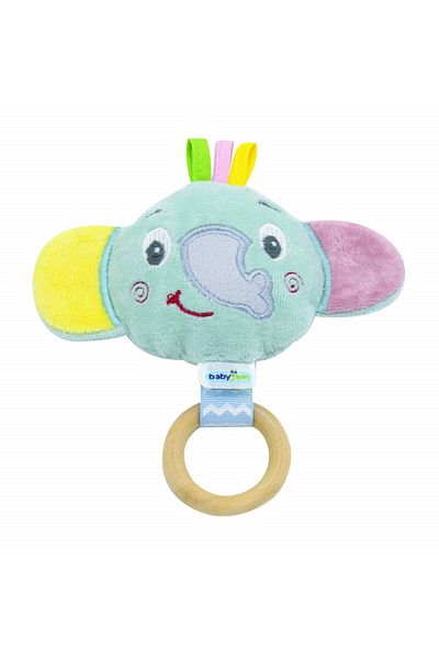 Babyjem Jucarie pentru bebelusi BabyJem Elephant Toy, Bleu