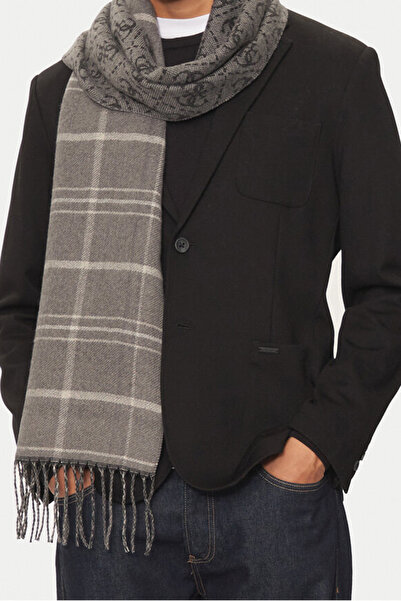Guess Men's Mito 4g Logo Scarf - Black