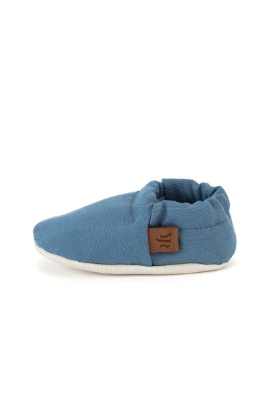 Caluu Baby Oeko-tex Baumwolle Blau Baby Booties - Jeans