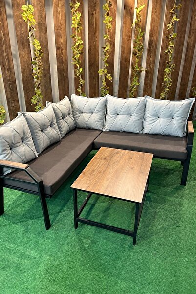 UFUK HOME Damla Köşe Takımı, Bahçe Takımı, Bahçe Mobilyası, Balkon Köşe Takım...