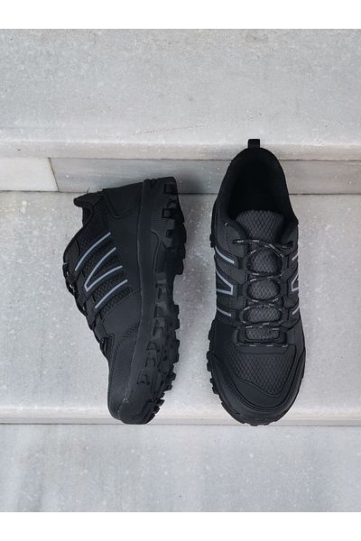 B.HE.Z Gorex Water Resistant Outdoor Lace-Up Rubber Sole Men's Shoes