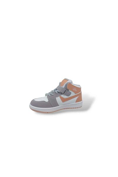 Zerhan Pantofi sport pentru copii cu curea la gleznă Ice White Powder