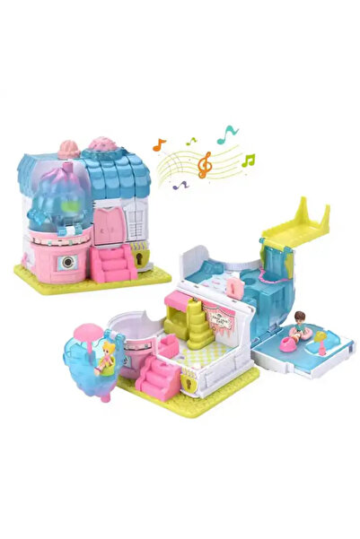 Nilly Toys Işıklı Müzikli Aksesuarlı Ev Serisi Açılıp Katlanır Kahve Dükkanı ...