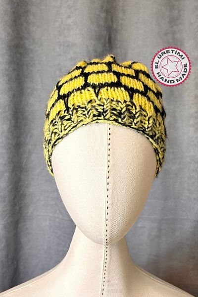 Uretti Saime 7243 Handmade Knitted Children's Beanie