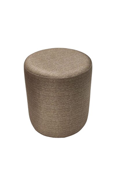 vavonni Puf Bench 42x45 Cm Dekoratif Silindir Puf Bench Koltuk Sandalye Dekor...