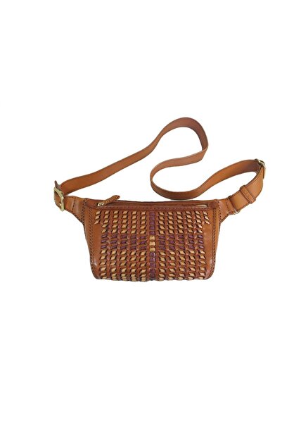 GÖN Handmade Deri Bel Omuz Çantası (PLE)