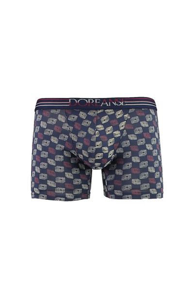 Doreanse Ανδρικές τσάντες Modal Multi Color Printed Normal Leg Boxer 1813