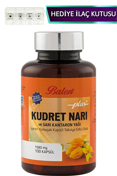 Balen Kudret Narı Ve Sarı Kantaron Yağı Içeren Yumuşak Kapsül 1580 MG X 100