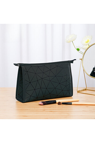 DEKOHOP Makyaj Kozmetik Bakım Malzemesi Çantası Organizer Sıvı Dayanıklı Seya...