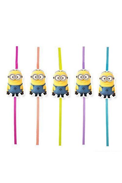 Parti Dükkanım Minions Artistic Pipette 10 Pieces