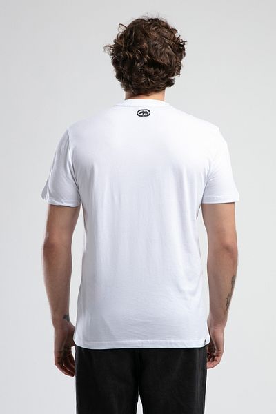 ECKO UNLTD Marc White_S Crew Neck Printed Standard Fit Men's Tshirt