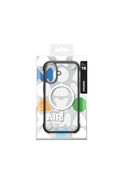 Momax AiR CaseForm Magnetic Case iPhone 16 (Black)