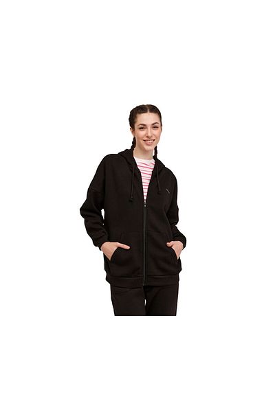 lumberjack Wb Marcia18SSb502 4Pr - Jachetă neagră casual pentru femei 101783986
