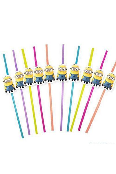 Parti Dükkanım Minions Artistic Pipette 10 Pieces