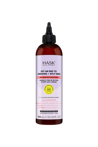 HASK TEXTURE SOLUTIONS ANTI-SNAP RICE WATER RINSE 355ML