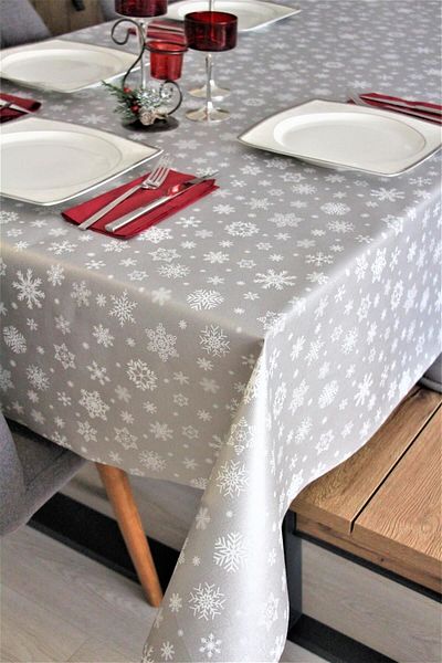 DDHOME Lined Erasable PVC Oilcloth Tablecloth Kartane - 1096-3