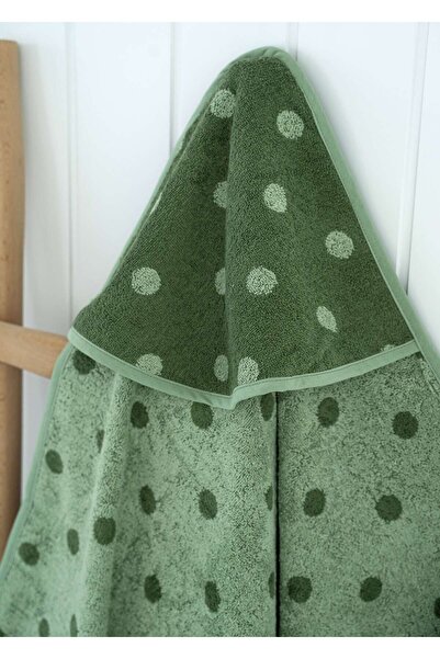 Kirazkids 100x100 Organik Pamuk Bebek Çocuk Banyo Havlu Kundak