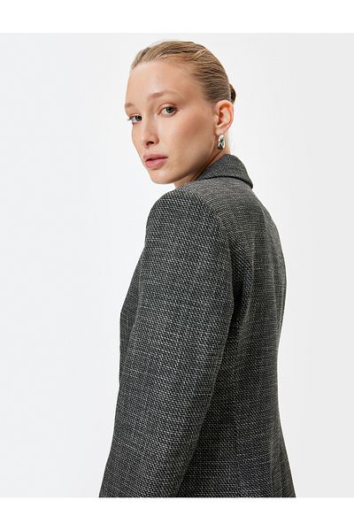Koton Jachetă blazer cu buzunar