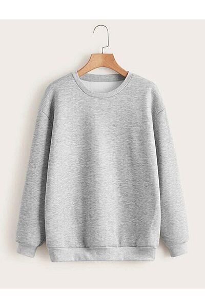 GREENCACTUS Hanorac albastru unisex cu glugă