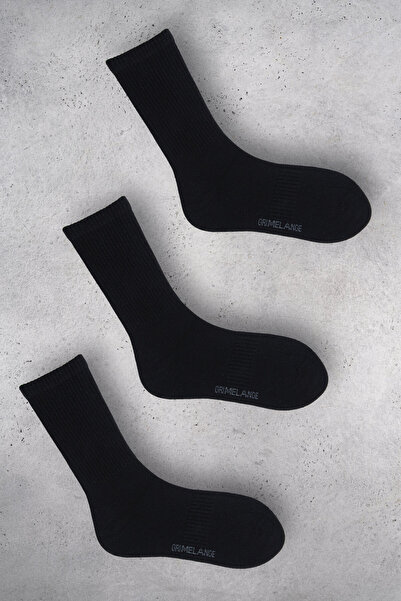 GRIMELANGE ELANOR Γυναικείες μαύρες κάλτσες από οργανικό βαμβάκι 3 συσκευασιών