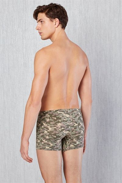 Doreanse Ανδρικά Modal Camo Boxers - Τσάντα, εμπριμέ, κανονικό πόδι 1815