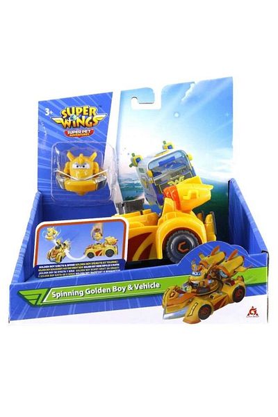 Harika Kanatlar Golden Boy Rotating Vehicle Set
