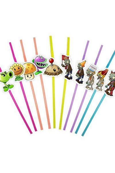 Parti Dükkanım Plants Vs Zombies Artistic Pipette (10 Pcs)