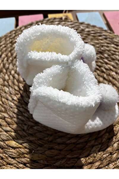 çamaşırsepeti BEBEK PANDUFU EV PATİĞİ BEBE YUMUŞAK DOKULU PELUŞ PATİK HEDİYELİK SEVİMLİ PANDUF 15-21 NUMARA