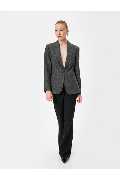 Koton Jachetă blazer cu buzunar