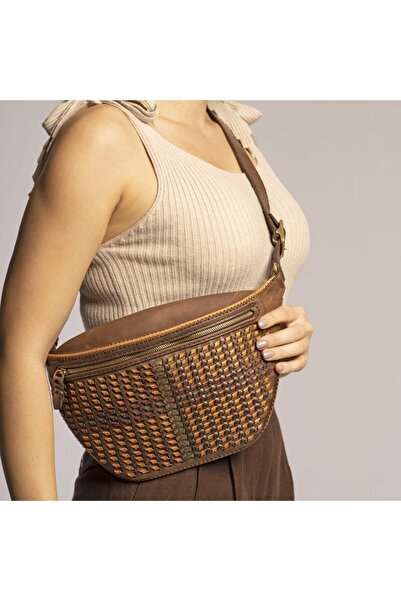 GÖN Handmade Deri Bel Çantası (SELP)