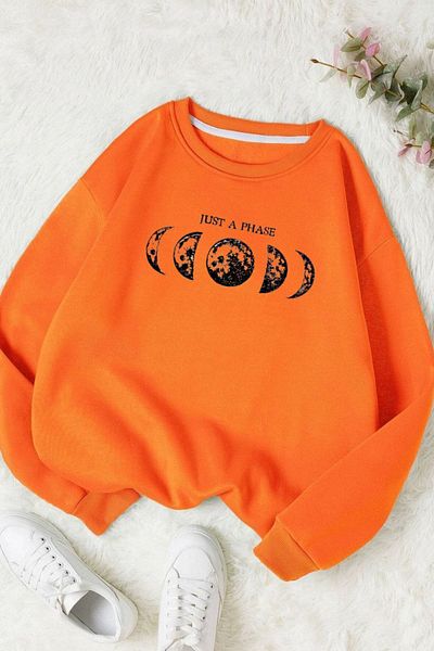 Moda Glo Hanorac din bumbac cu gât crew Wing Wonderful unisex