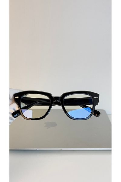 LOOKUP Blue Glasses with Light Protection - Optical Compatible, Screw, Interchangeable Glass 52-16-150