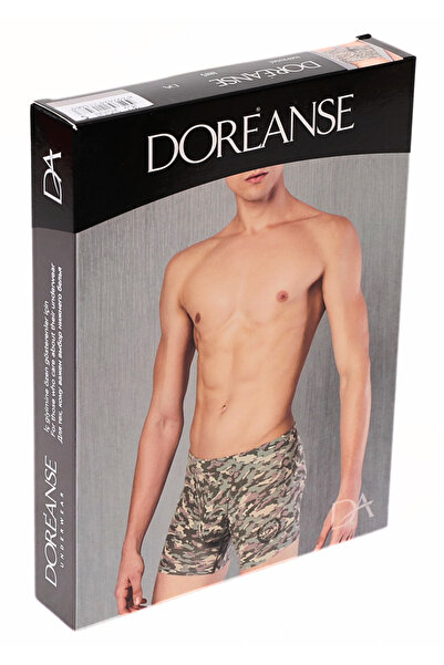 Doreanse Ανδρικά Modal Camo Boxers - Τσάντα, εμπριμέ, κανονικό πόδι 1815