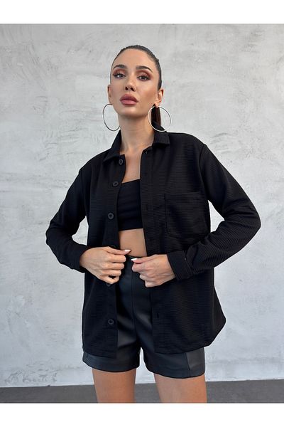 Weyeze Cămașă jacquard cu mânecă lungă AF-K19701LNS