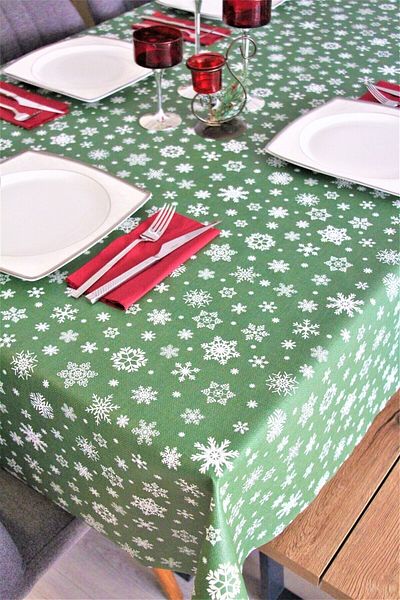 DDHOME Lined Erasable PVC Oilcloth Tablecloth Kartane - 1096-3