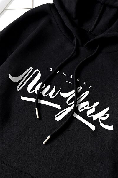 Moda Glo Unisex φούτερ με κουκούλα καγκουρό