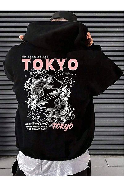 Moda Glo Hanorac unisex No Fear At All Tokyo